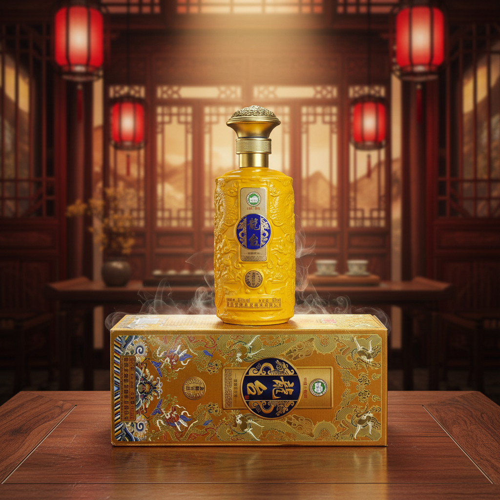 酱酒原产地,原窖池特酿 龍台·53度酱香型白酒 500ml*6瓶/箱