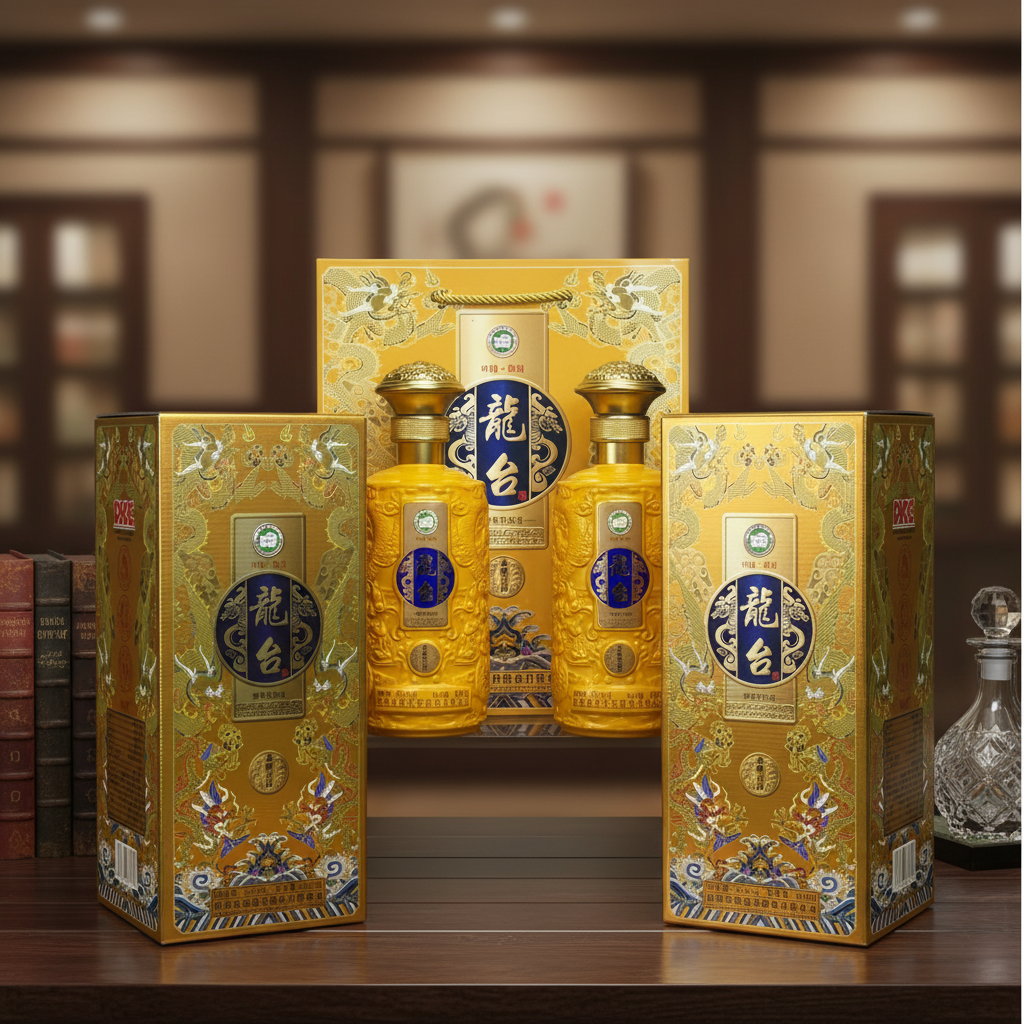酱酒原产地,原窖池特酿 龍台·53度酱香型白酒 500ml*6瓶/箱