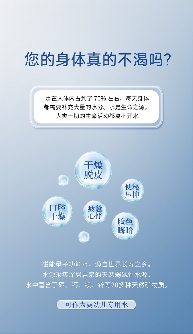 长寿之乡蕉岭 寿乡壹号 天然弱碱性山泉水 360ml*24瓶/件