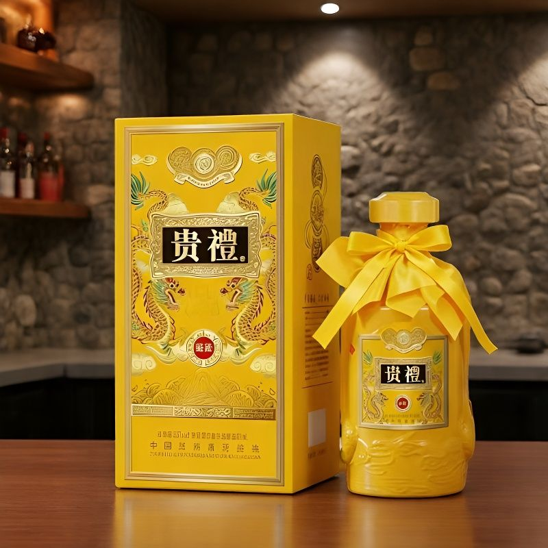 真坤沙老酱口感 53度贵礼酒 400ml*6瓶/箱(带三个礼袋)