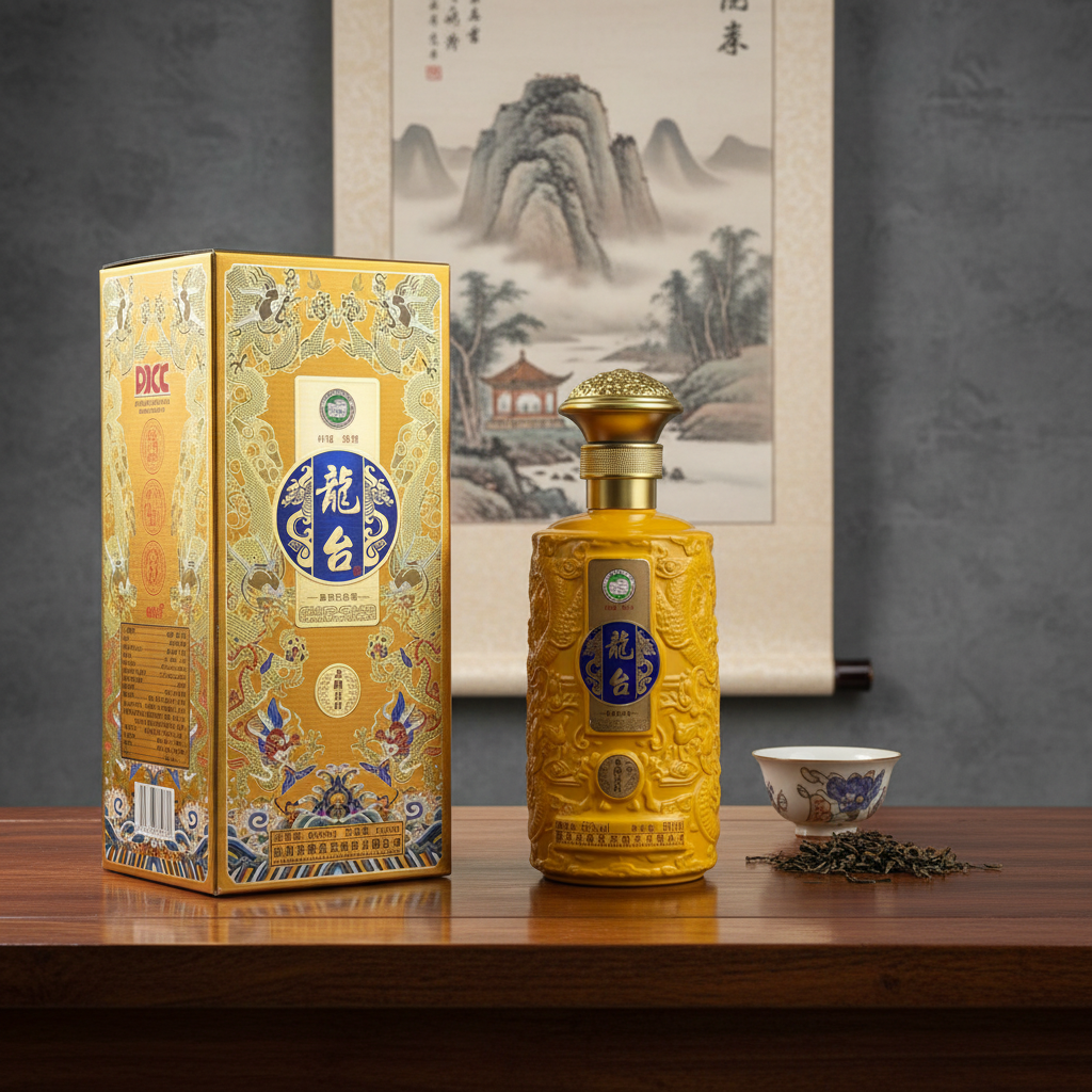 酱酒原产地,原窖池特酿 龍台·53度酱香型白酒 500ml*6瓶/箱