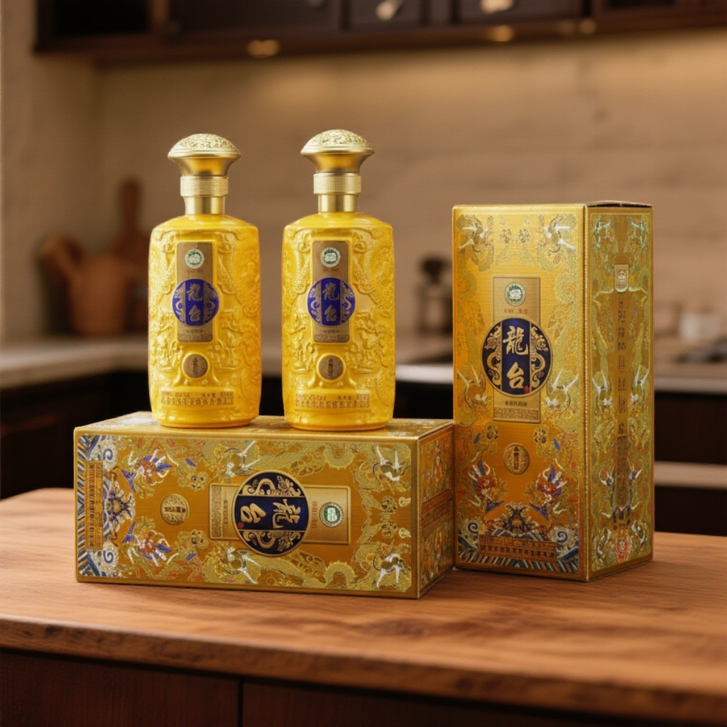 酱酒原产地,原窖池特酿 龍台·53度酱香型白酒 500ml*6瓶/箱