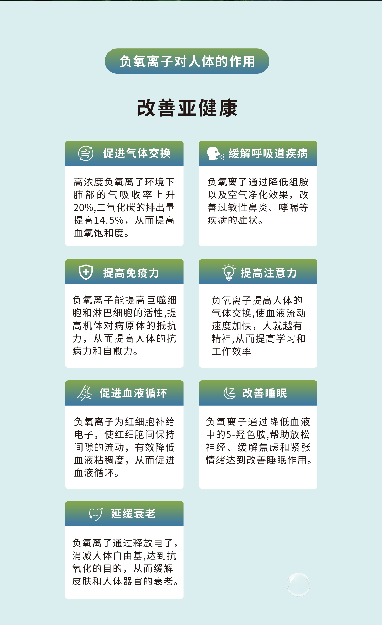 氧护士 水激式负氧离子康养仪 让每次呼吸 都成为生命的滋养