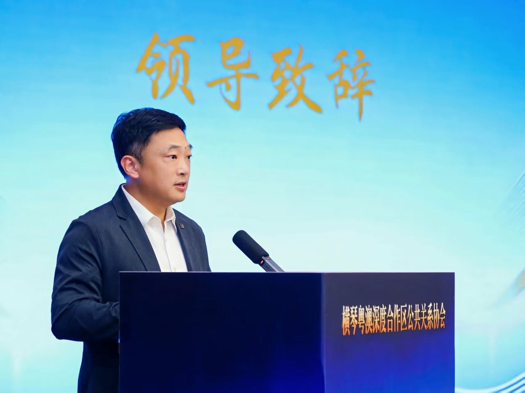 琴澳聚力启新程|横琴粤澳深度合作区公关协会揭牌 名家书画展同步启幕