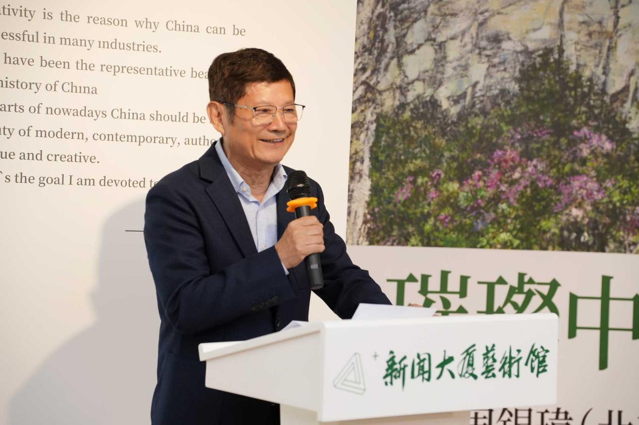 同根绘中华,同心向未来,“璀璨中华 大美无疆”-2026周锡玮(北京)艺术展正式开幕