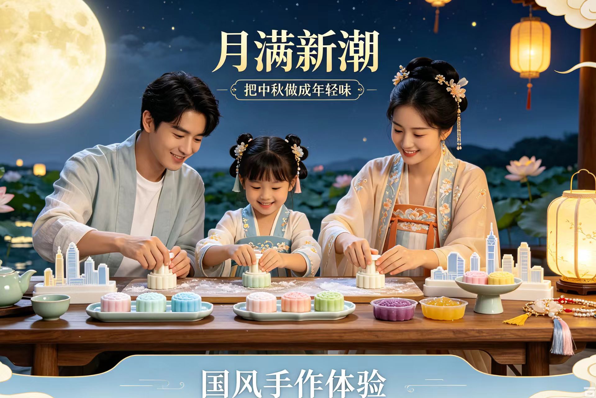文旅发现｜新式冰皮月饼：国风新潮饼韵，新时代年轻化中秋文旅符号