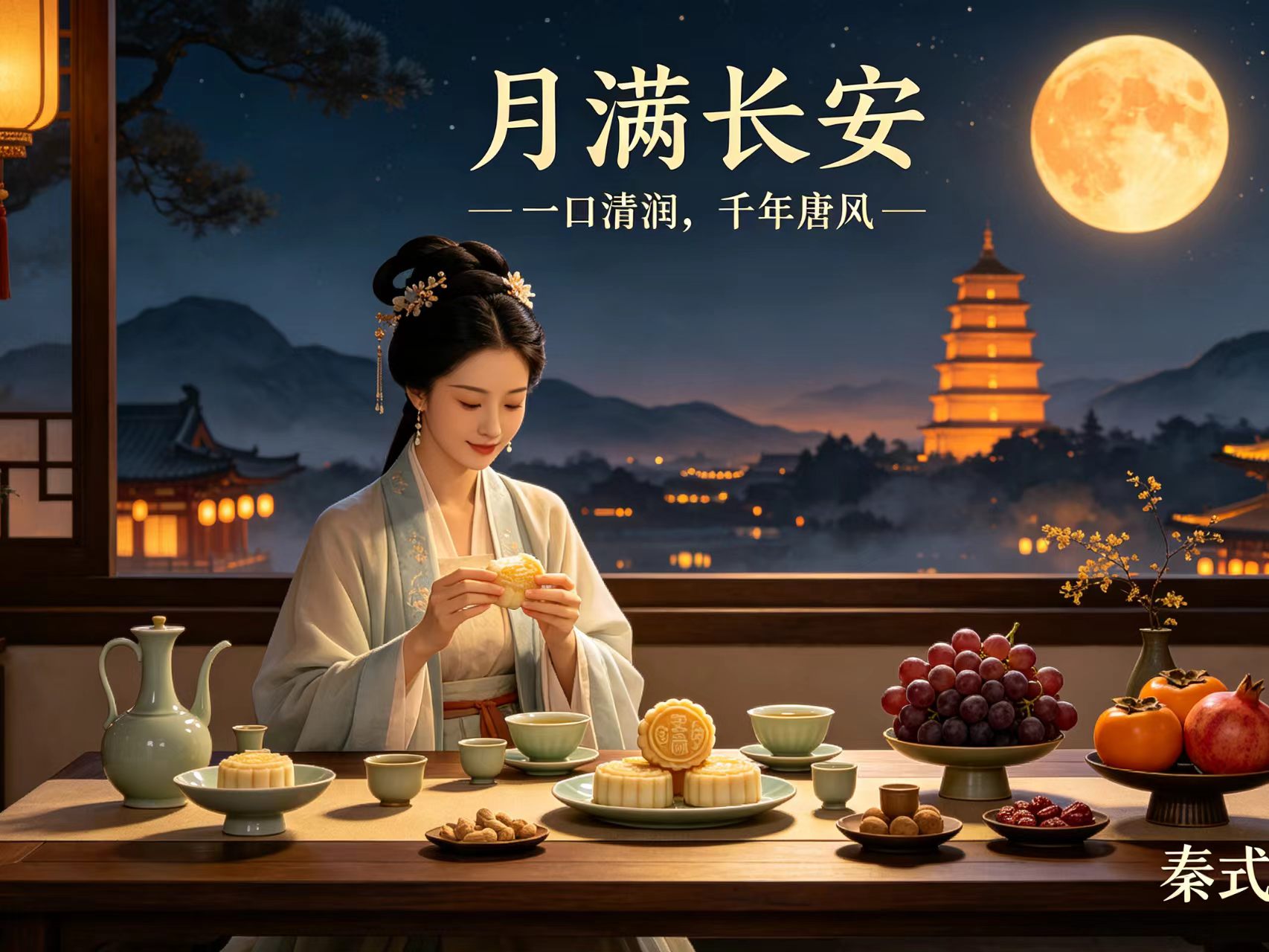 文旅发现｜秦式水晶月饼：长安清润饼韵，三秦大地雅致中秋风物