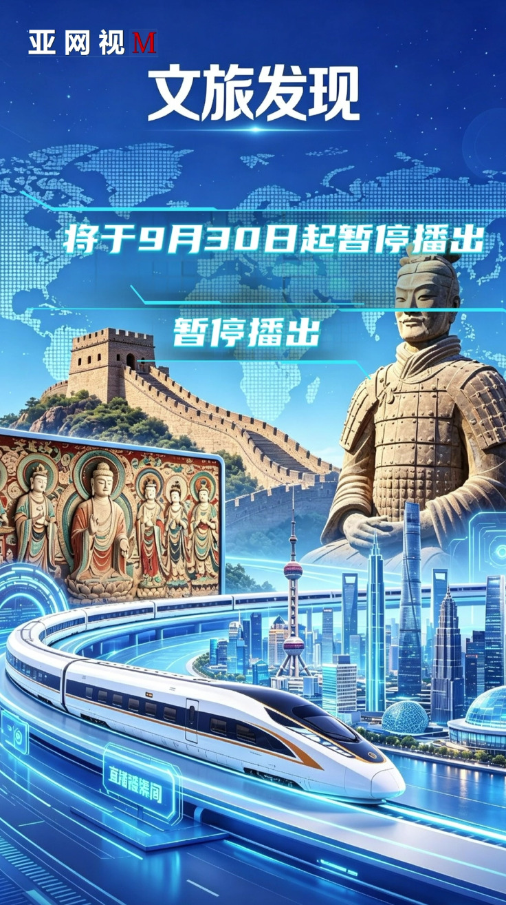 《亚网视文旅发现》栏目停播调整通告